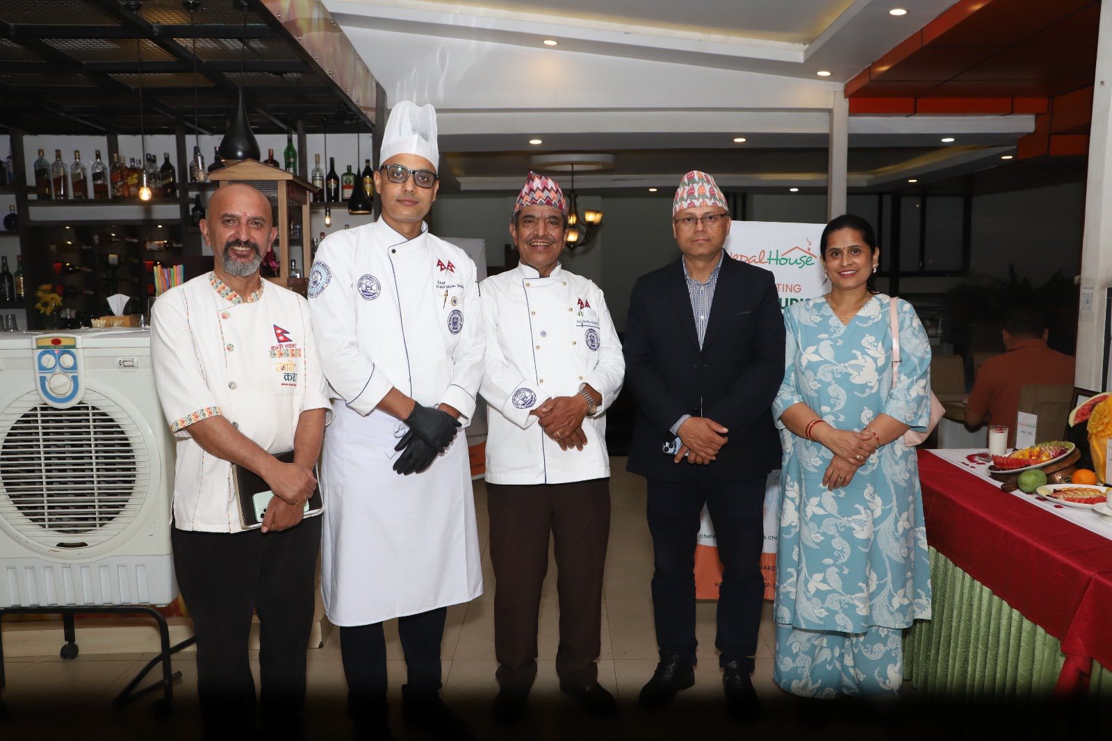 Chef with Top Culinary Professionals